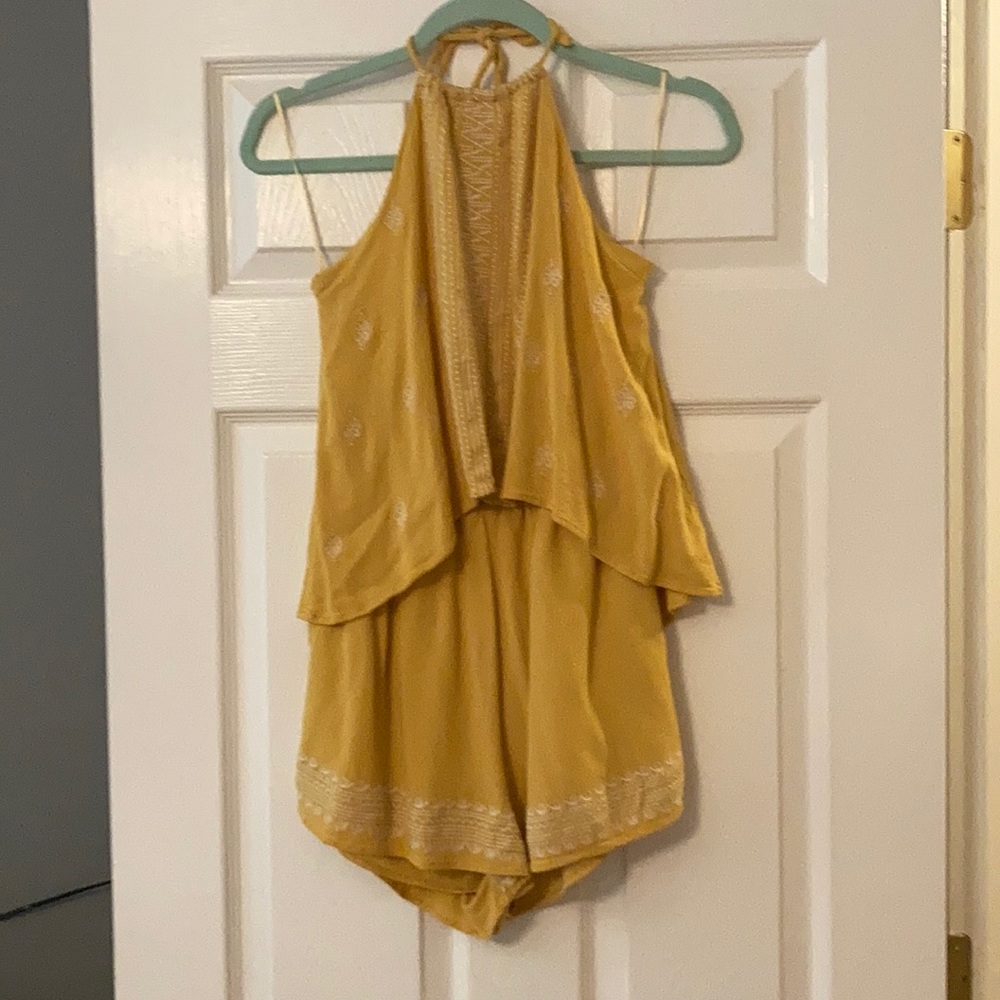 South Moon Under yellow romper